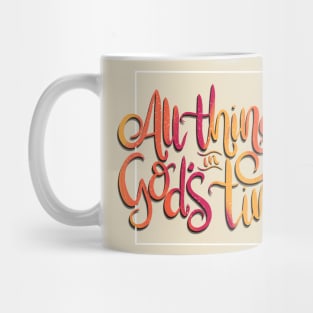 God's Time Mug